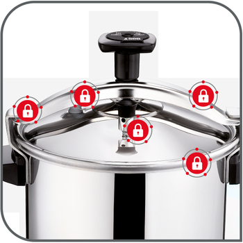 Tefal Pressure Cooker Authentique 8L for all recipes
