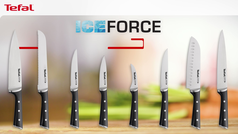 TEFAL FORCE K2320214 CHEF KNIFE TEFAL ICE 20CM